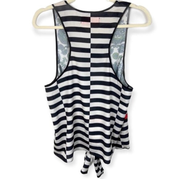 Clover Canyon Bora Bora Silk Printed Tank Top Blouse Size Medium Bohemian Boho M - Picture 6 of 10